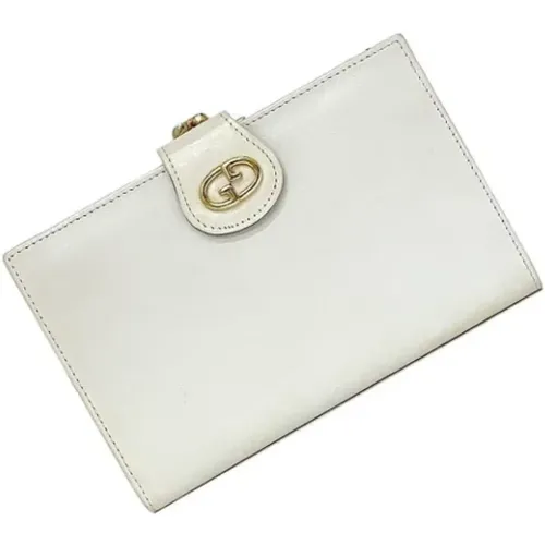 Pre-owned Wallets, female, , Size: ONE SIZE Pre-owned Leather wallets - Gucci Vintage - Modalova