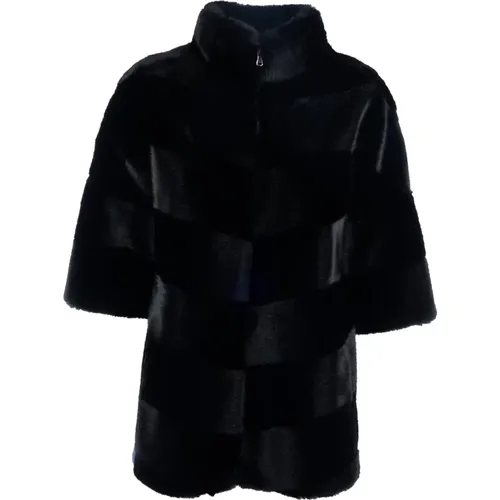 Faux Fur & Shearling Jackets, female, , Size: L Faux Fur Shearling Jackets - Giocasta - Modalova