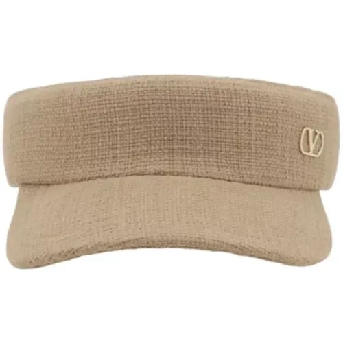 Caps, male, , Size: 57 CM Signature Visor - Valentino Garavani - Modalova