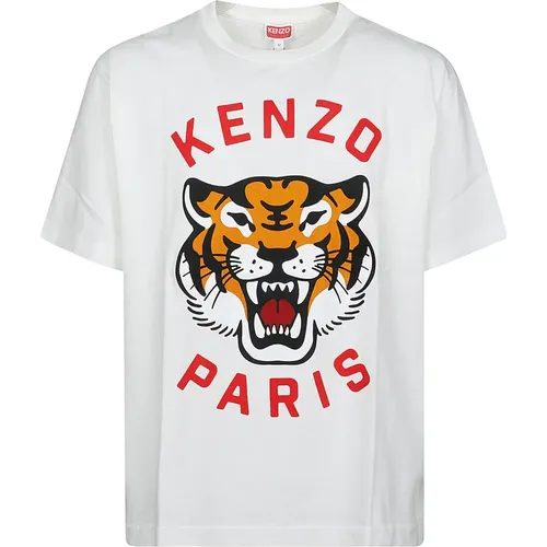 Stylisches Tiger T-Shirt , Herren, Größe: M - Kenzo - Modalova