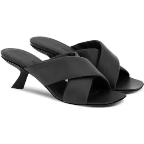 Heeled Mules , Damen, Größe: 37 1/2 EU - Salvatore Ferragamo - Modalova