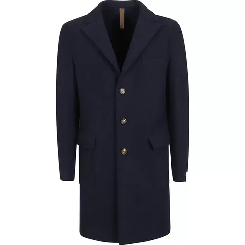 Wool Coat Aw24 , male, Sizes: M - Eleventy - Modalova