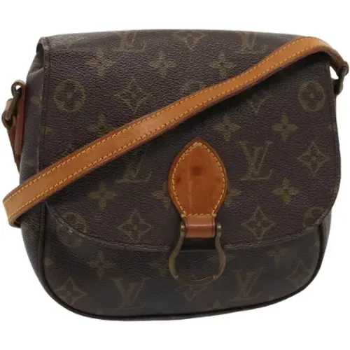 Pre-owned Canvas shoulder-bags , female, Sizes: ONE SIZE - Louis Vuitton Vintage - Modalova