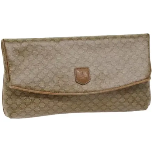 Pre-owned Clutches, female, , Size: ONE SIZE Pre-owned Canvas celine-bags - Celine Vintage - Modalova