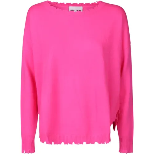 Modernes Pullover , Damen, Größe: M - KUJTEN - Modalova