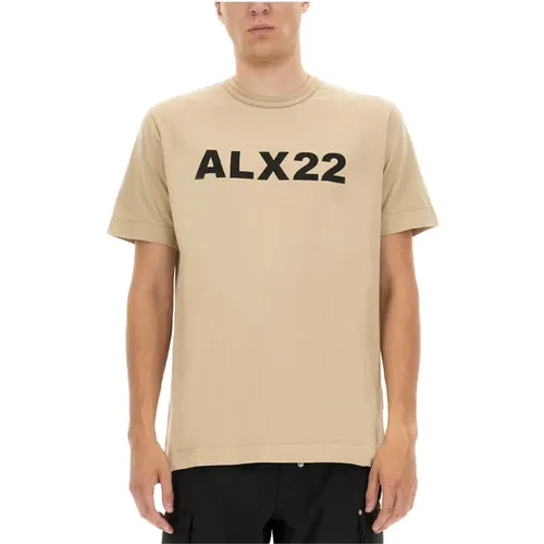 Logo Print T-Shirt , male, Sizes: M - 1017 Alyx 9SM - Modalova
