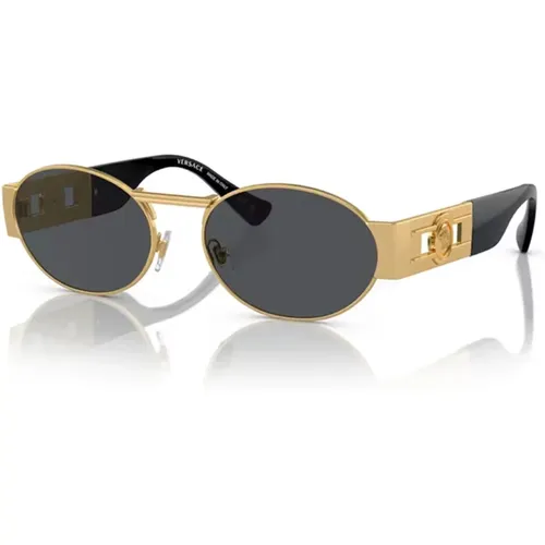 Modische Sonnenbrille , unisex, Größe: 56 MM - Versace - Modalova
