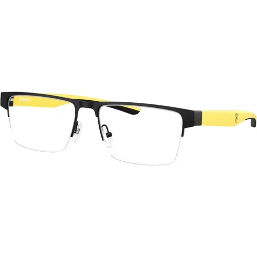 Glasses, male, , Size: 55 MM Optical Frame - Ferrari - Modalova
