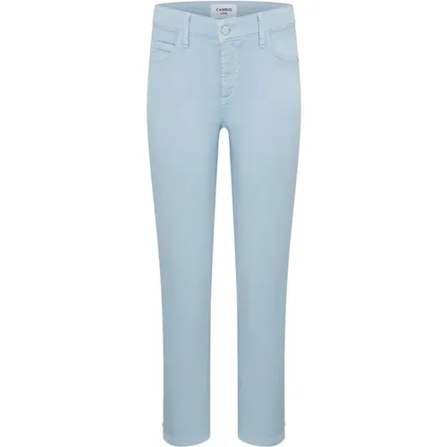 Hellblaue Piper Short Jeans , Damen, Größe: L - CAMBIO - Modalova