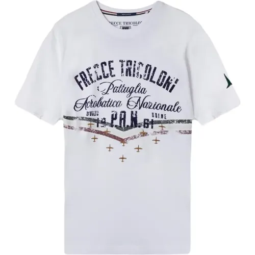 T-Shirts , male, Sizes: 2XL - aeronautica militare - Modalova