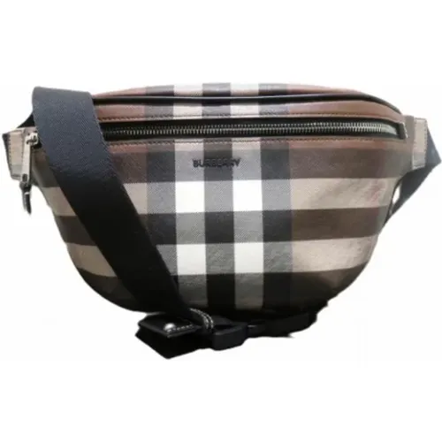 Pre-owned Belt Bags, female, , Size: ONE SIZE Pre-owned Leather crossbody-bags - Burberry Vintage - Modalova