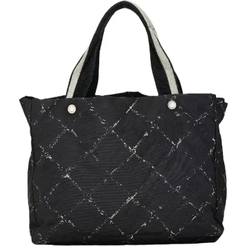 Pre-owned Tote Bags, female, , Size: ONE SIZE Pre-owned Canvas totes - Chanel Vintage - Modalova