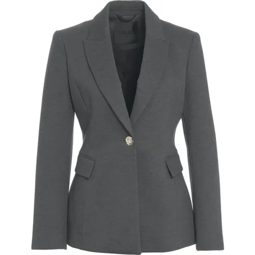 Blazers, female, , Size: L Tailored Blazer - Liu Jo - Modalova