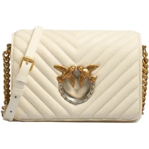 Love Click Mini Jewel Handtasche , Damen, Größe: ONE Size - pinko - Modalova