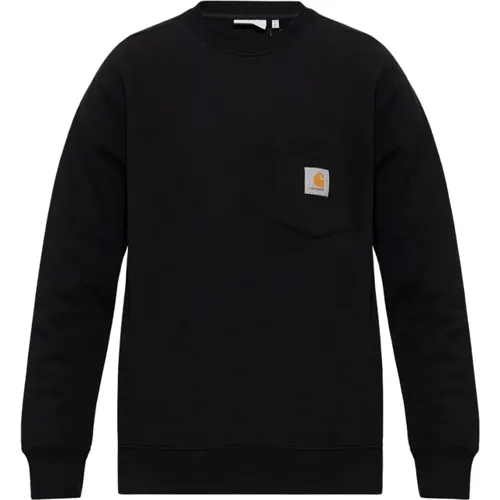 Sweatshirt with logo , Herren, Größe: M - Carhartt WIP - Modalova