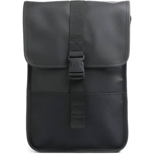 Mini Backpack with High Buckle , unisex, Sizes: ONE SIZE - Rains - Modalova