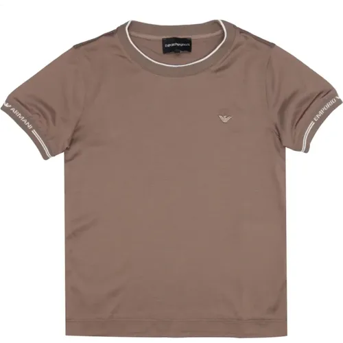 Junior T-Shirts und Polos in Dove Grey - Emporio Armani - Modalova