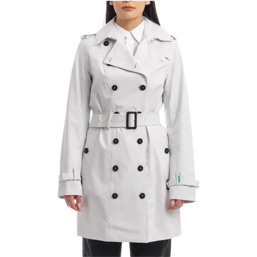Audrey Trench , female, Sizes: L - Save The Duck - Modalova