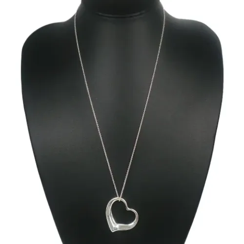 Pre-owned Jewellery, female, , Size: ONE SIZE Pre-owned Silver necklaces - Tiffany & Co. Pre-owned - Modalova