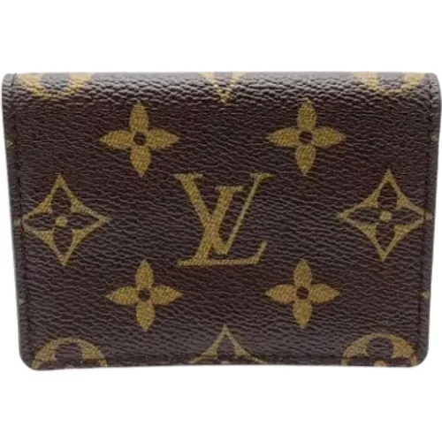 Pre-owned Wallets, male, , Size: ONE SIZE Pre-owned Fabric wallets - Louis Vuitton Vintage - Modalova