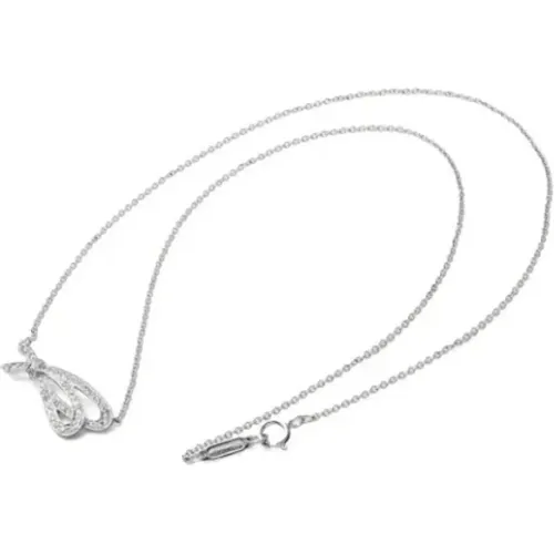 Pre-owned Jewellery, female, , Size: ONE SIZE Pre-owned Silver necklaces - Tiffany & Co. Pre-owned - Modalova