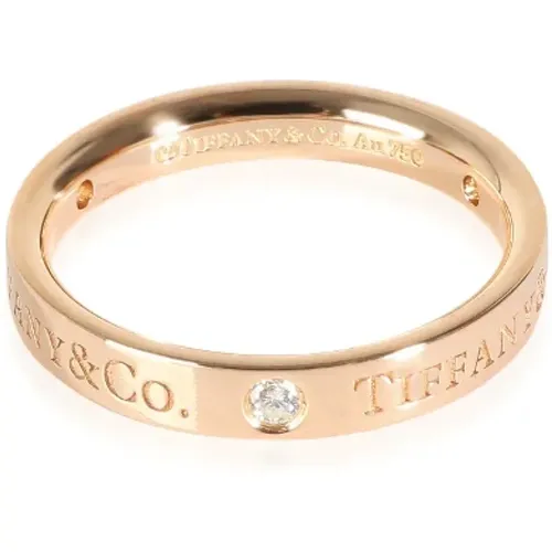 Pre-owned Rose Gold rings , female, Sizes: ONE SIZE - Tiffany & Co. Pre-owned - Modalova