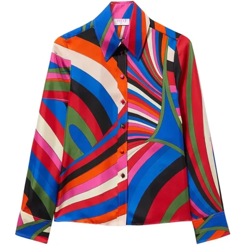 Stylish Shirts , female, Sizes: S - EMILIO PUCCI - Modalova