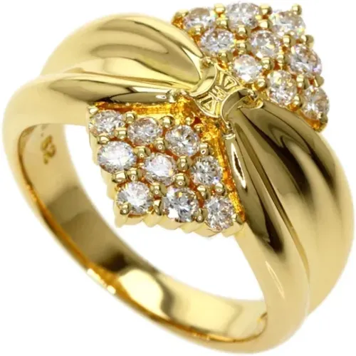 Pre-owned Céline Ring in Gold , female, Sizes: ONE SIZE - Celine Vintage - Modalova