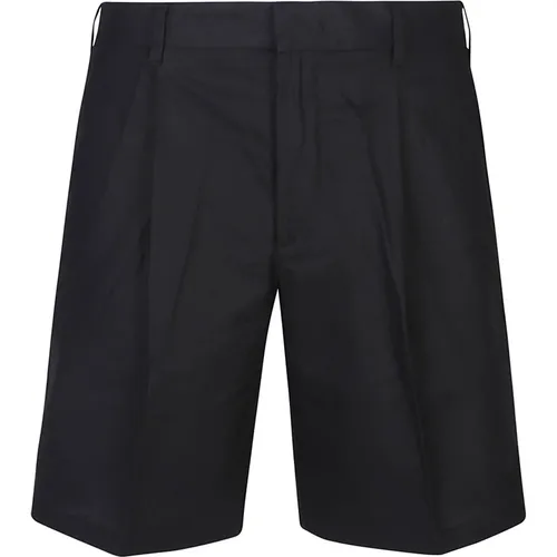Schwarze Bermuda Shorts , Herren, Größe: XL - Emporio Armani - Modalova