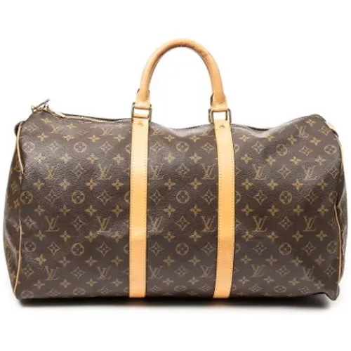 Pre-owned Coated canvas handbags , female, Sizes: ONE SIZE - Louis Vuitton Vintage - Modalova