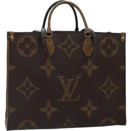 Pre-owned Tote Bags, female, , Size: ONE SIZE Pre-owned Canvas louis-vuitton-bags - Louis Vuitton Vintage - Modalova