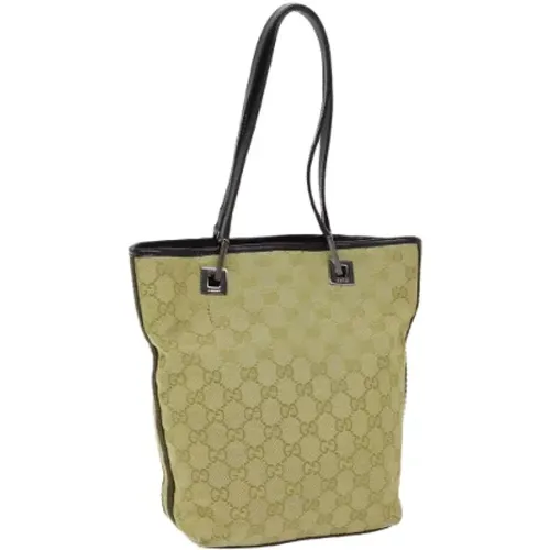 Pre-owned Canvas handbags , female, Sizes: ONE SIZE - Gucci Vintage - Modalova