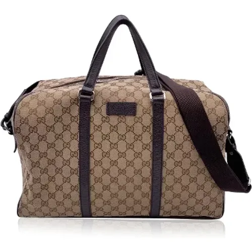 Pre-owned Canvas gucci-bags , female, Sizes: ONE SIZE - Gucci Vintage - Modalova