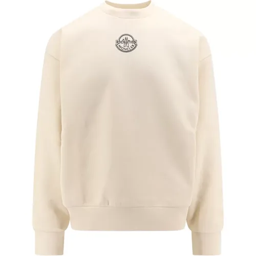 Weißes Oversize Sweatshirt Moncler - Moncler - Modalova