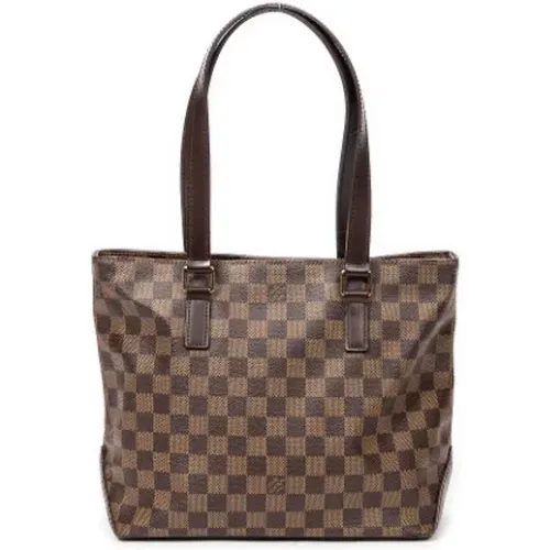 Pre-owned Tote Bags, female, , Size: ONE SIZE Pre-owned Coated canvas louis-vuitton-bags - Louis Vuitton Vintage - Modalova