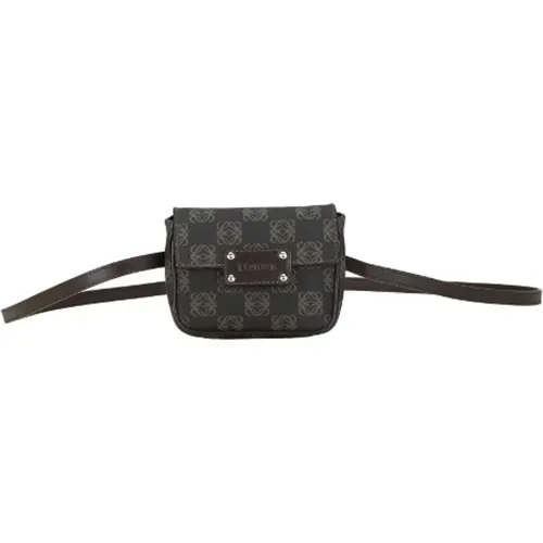 Pre-owned Belt Bags, female, , Size: ONE SIZE Pre-owned Canvas crossbody-bags - Loewe Pre-owned - Modalova