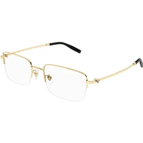 Designer Brille Mb0313Oa Schwarz - Montblanc - Modalova