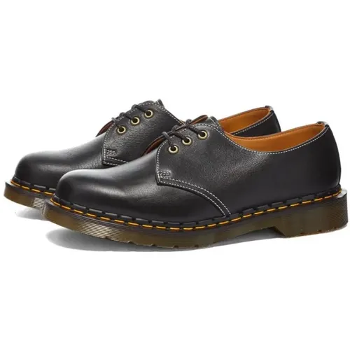 Business Shoes, male, , Size: 12 US British Handmade Leather Shoes - Dr. Martens - Modalova