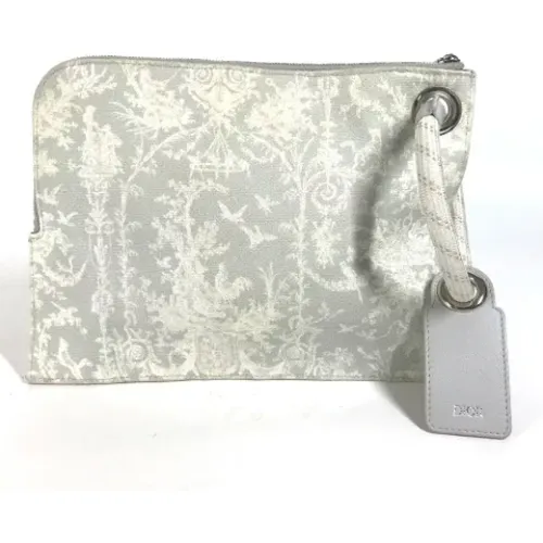 Pre-owned Clutches, unisex, , Size: ONE SIZE Pre-owned Canvas dior-bags - Dior Vintage - Modalova