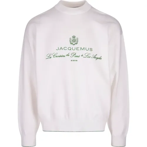 Sweatshirts, male, , Size: L Sweater for Men - Jacquemus - Modalova
