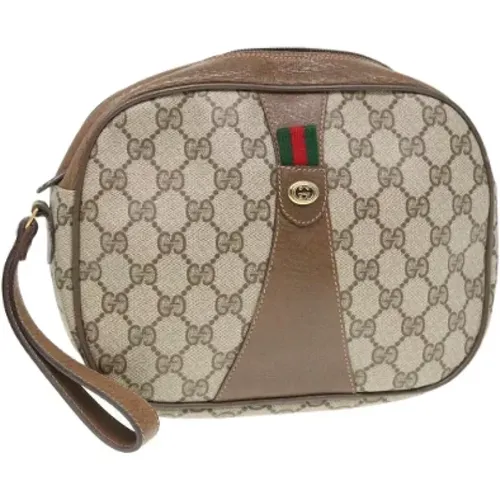 Pre-owned Leather clutches , female, Sizes: ONE SIZE - Gucci Vintage - Modalova