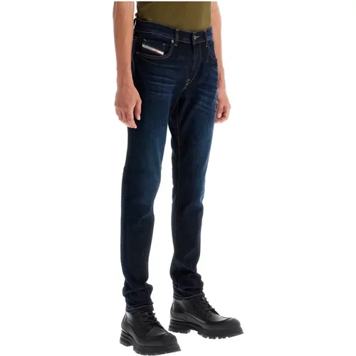 Slim Fit Stretch Denim Jeans , Herren, Größe: W31 - Diesel - Modalova