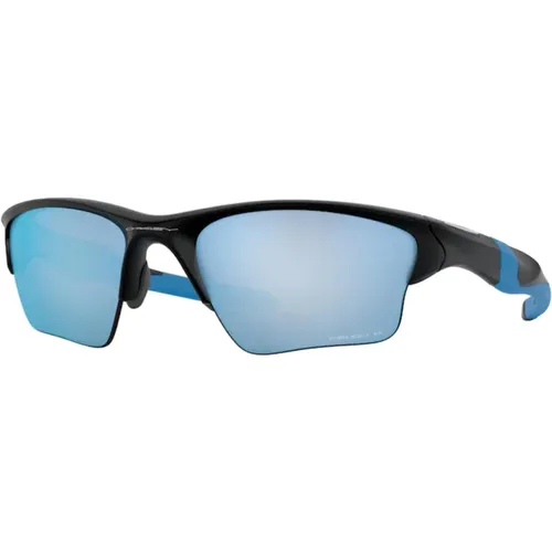Matte Schwarze Sonnenbrille mit Prizm Deep Water - Oakley - Modalova
