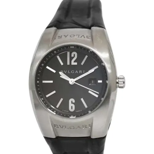 Pre-owned Stainless Steel watches , female, Sizes: ONE SIZE - Bvlgari Vintage - Modalova