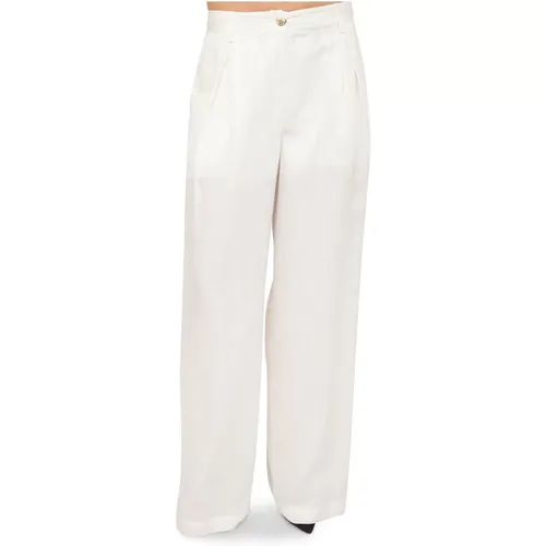 Wide Trousers , female, Sizes: M - Blugirl - Modalova