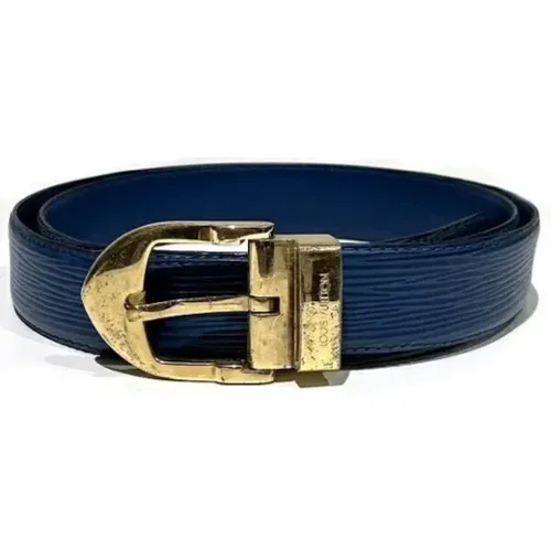 Pre-owned Leather belts , unisex, Sizes: ONE SIZE - Louis Vuitton Vintage - Modalova