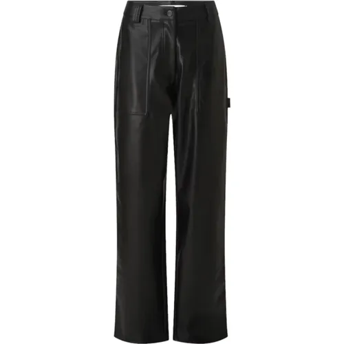 Trousers Zip Button Pockets , female, Sizes: S, XS, M - Calvin Klein Jeans - Modalova