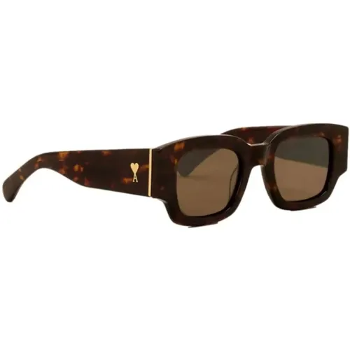 Sunglasses,Quadratische Rahmen Sonnenbrille - Ami Paris - Modalova