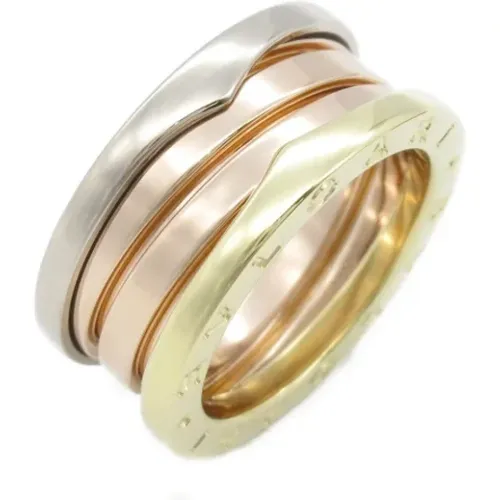 Pre-owned Jewellery, female, , Size: ONE SIZE Pre-owned White Gold rings - Bvlgari Vintage - Modalova