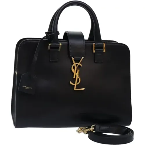 Pre-owned Handbags, female, , Size: ONE SIZE Pre-owned Leather handbags - Yves Saint Laurent Vintage - Modalova